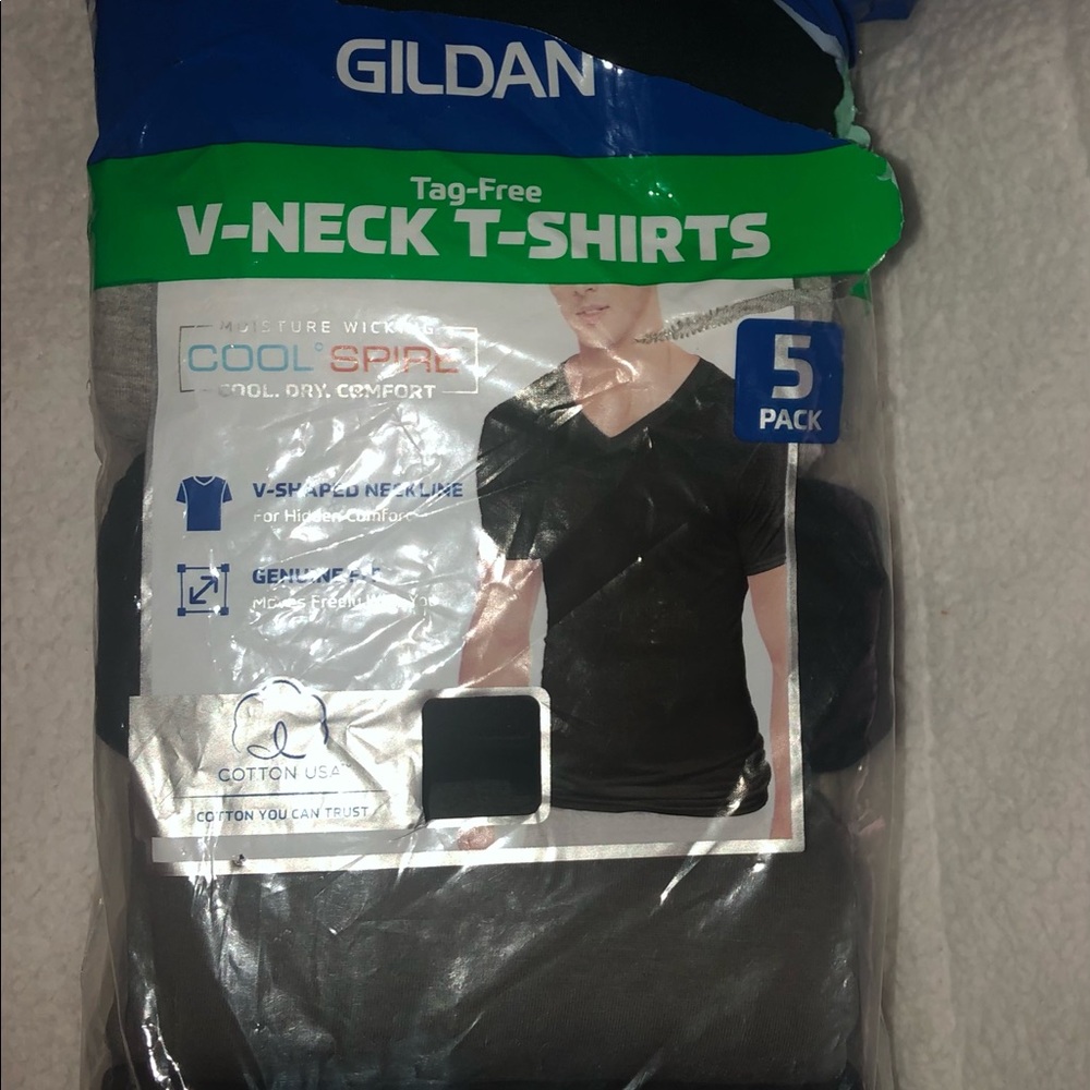 Gildan V-Neck Shirts